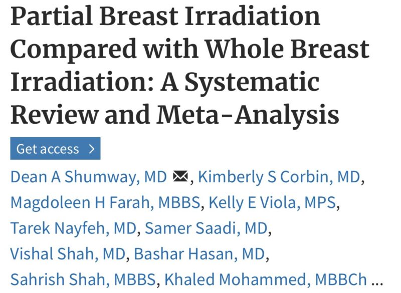 Gustavo Viani: PBI versus WBI for early-stage breast cancer