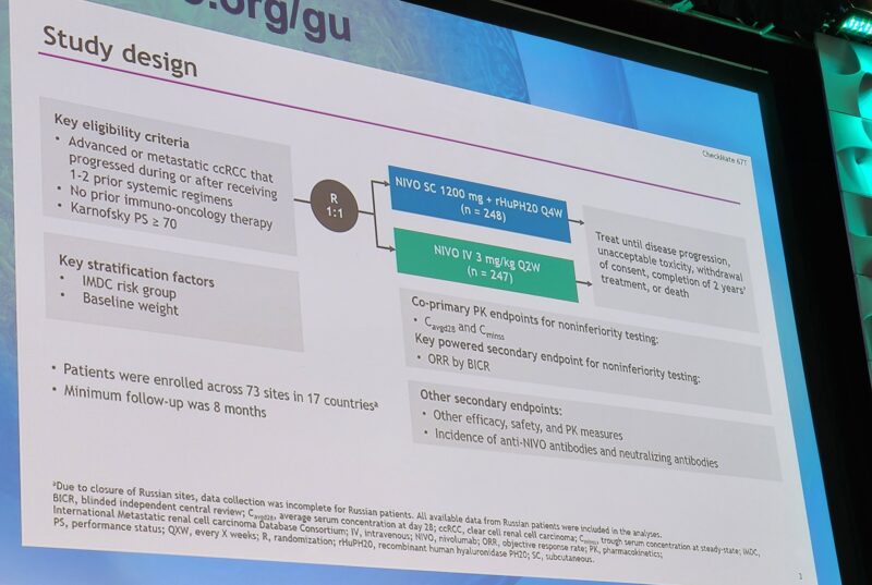 David Braun: Could really change how nivo is delivered in the future