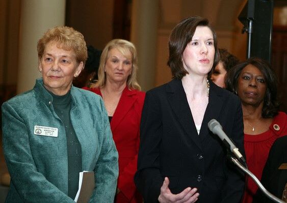 Amy C. Moore: Speaking at the GA Capitol 12 years ago about the importance of cancer research