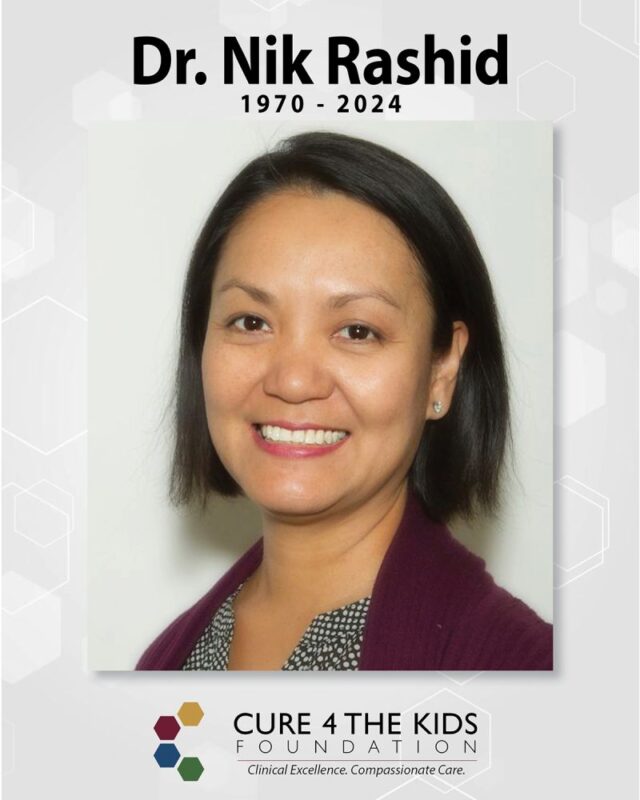 Nik Rashid always in our hearts – Cure 4 The Kids Foundation