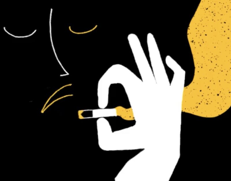 Drew Moganaki about smoking cessation