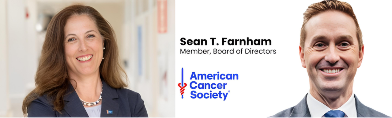 Karen Knudsen: It is with great joy that we welcome him as one of our newest American Cancer Society Board members