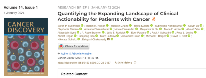 Yüksel Ürün: Exciting news for cancer patients and researchers alike!
