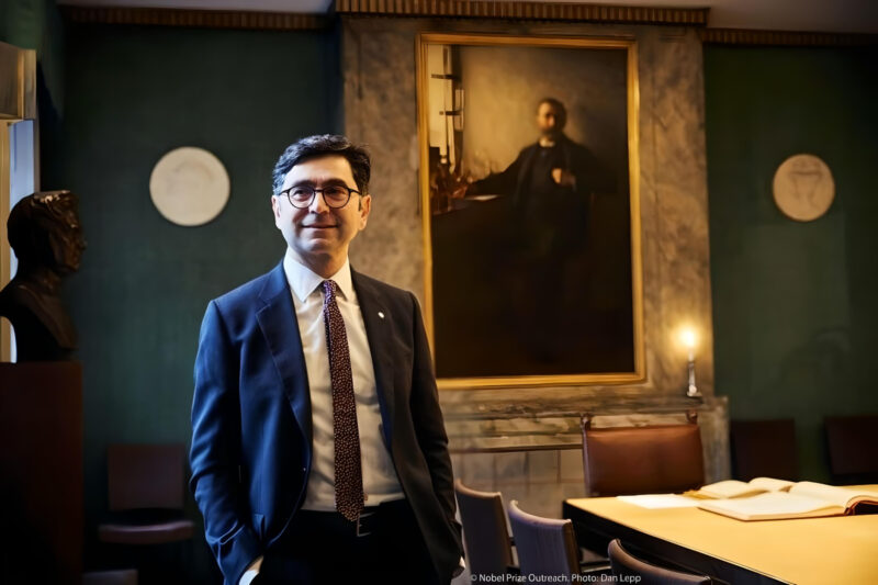 The Nobel Prize: His discovery of a novel class of pressure sensors has given us new insight into our bodies