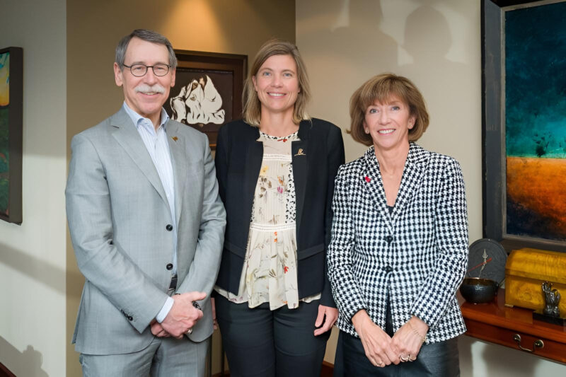 James R. Downing: I had the honor of welcoming Anne-Laure Desjonquère to the St. Jude campus over the holidays