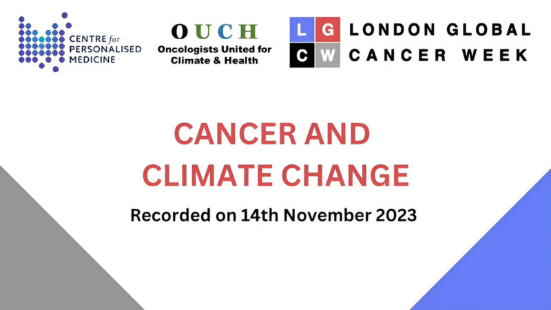 Sarah Briggs: The time is now for oncology to learn and take action