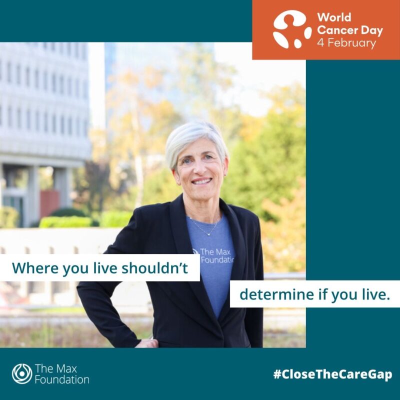 Pat Garcia-Gonzalez: Access to cancer treatment is a human rights issue