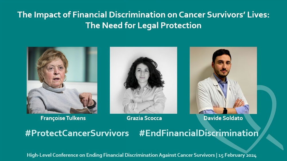 Françoise Meunier: High-Level Conference on Ending Financial Discrimination Against Cancer Survivors