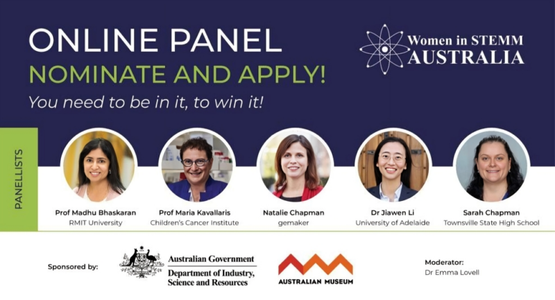 Entries to the Australian Museum Eureka Prizes now OPEN! – Women in STEMM Australia