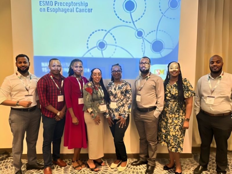 Omar AbdiHamid: End of a 2-day preceptorship on the most lethal cancer in the region