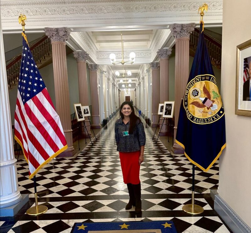 Ishwaria Subbiah: My 1st time in The White House!