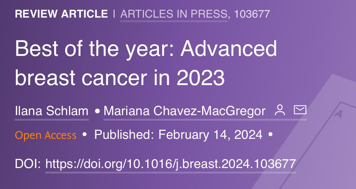 Erman Akkus: Advanced breast cancer in 2023