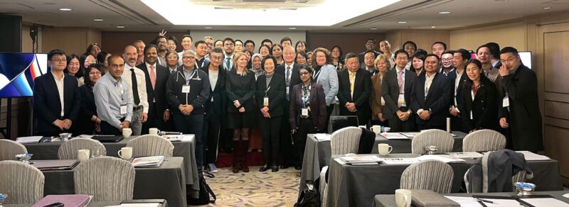 David Blanchard: Nice family photo of the young generation ESMO preceptorship Lung Hong-Kong 2024!