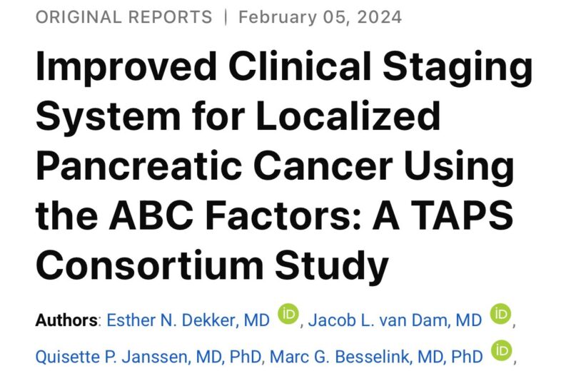 Erman Akkus: Localized pancreatic adenocancer treated with initial neoadjuvant FOLFIRINOX