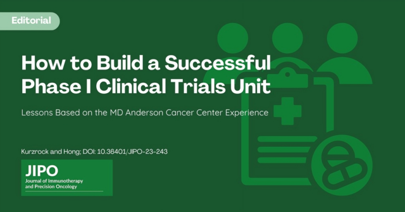 Razelle Kurzrock: I really enjoyed writing this piece with David Hong