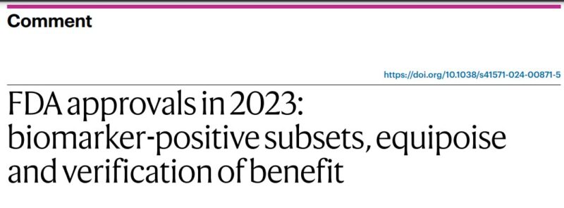 Provides an overview of oncology drugs approved the previous year – Nature Reviews Clinical Oncology