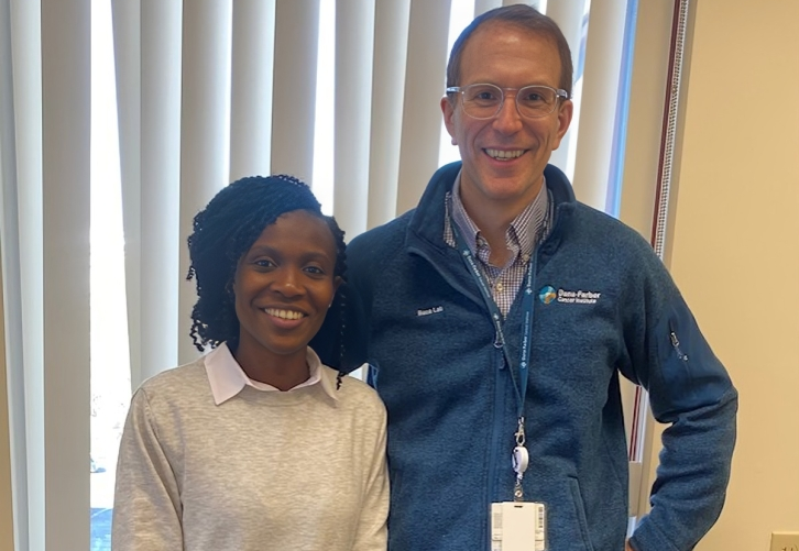 Sylvan Baca: Wonderful to chat with Emmanuella Faith Amoako about cancer genomics in Africa