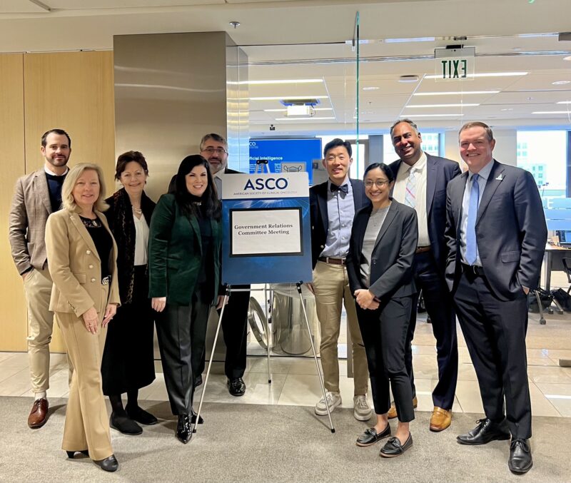 Jason Westin: Great day of ASCO Advocacy with the talented volunteers and staff of ASCO Government Relations Committee