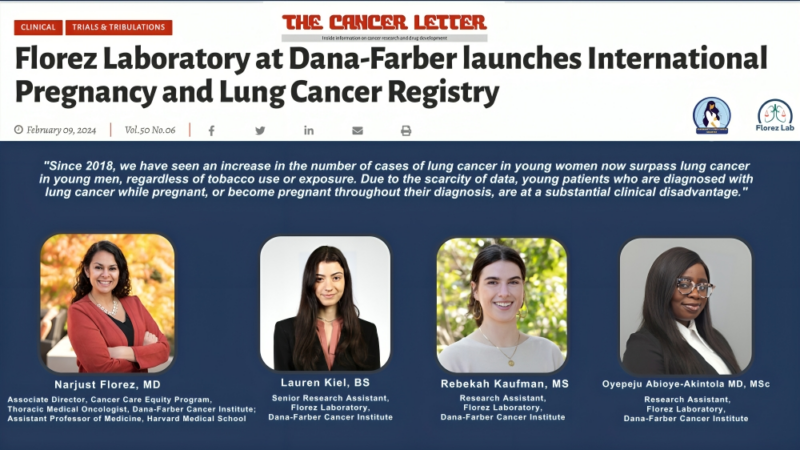 Florez Lab in The Cancer Letter