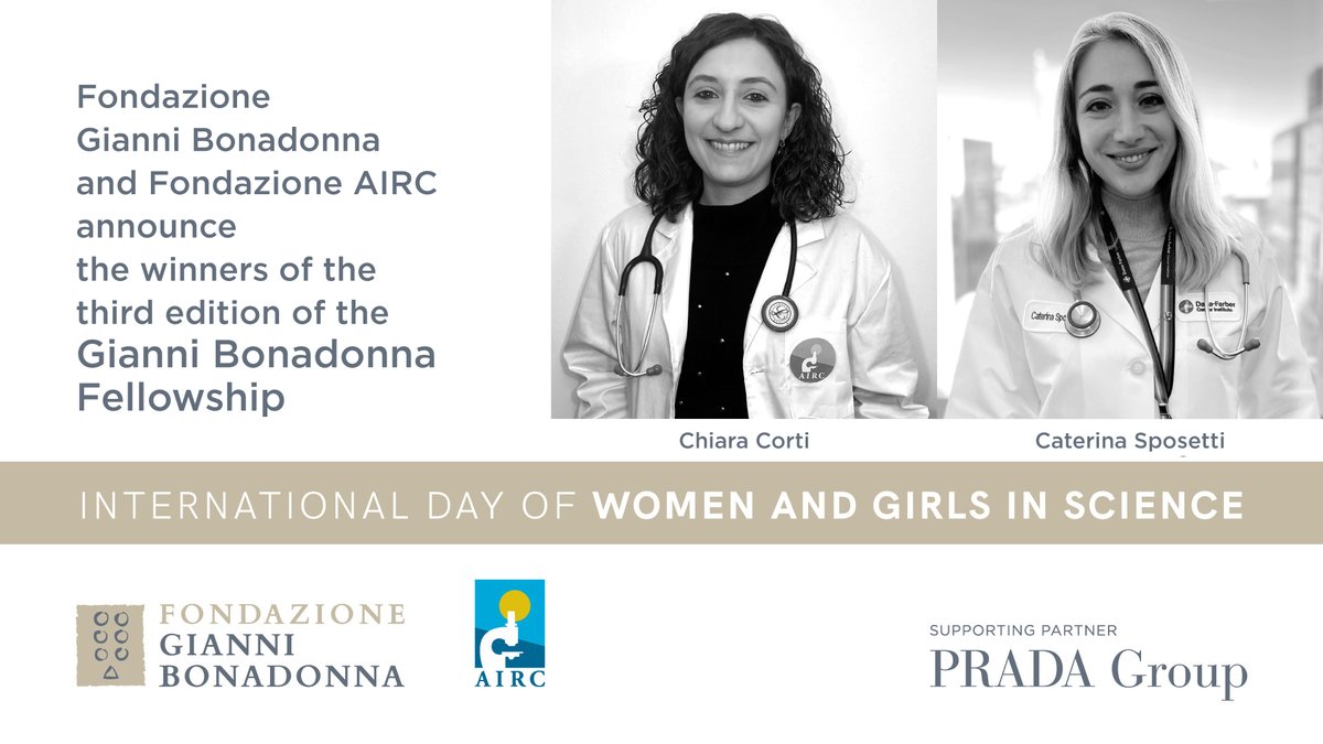 Chiara Corti: Thanks so much to Gianni Bonadonna Foundation and AIRC Foundation for cancer research for this opportunity