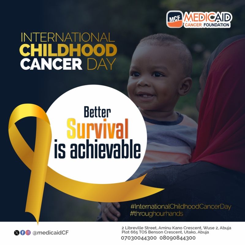 This International Childhood Cancer Day, we’re illuminating the hurdles in childhood cancer care in Nigeria – Medicaid Cancer Foundation