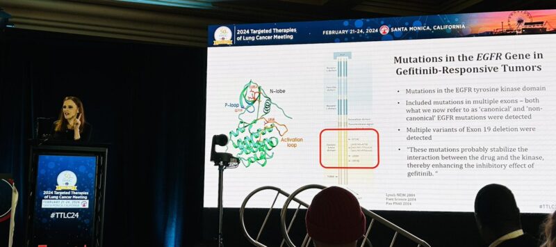 David Gandara: Christine Lovly gives the opening address on “Eras of EGFR”