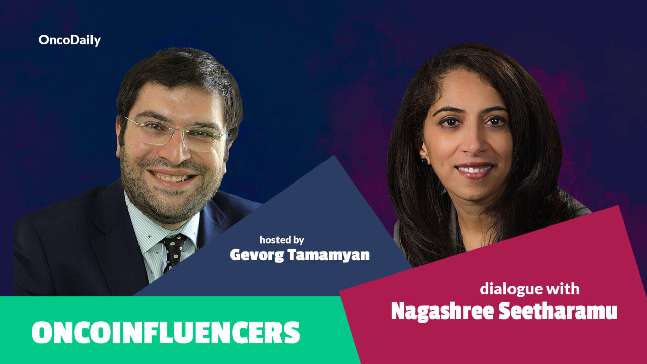OncoInfluencers: Dialogue with Nagashree Seetharamu, hosted by Gevorg Tamamyan