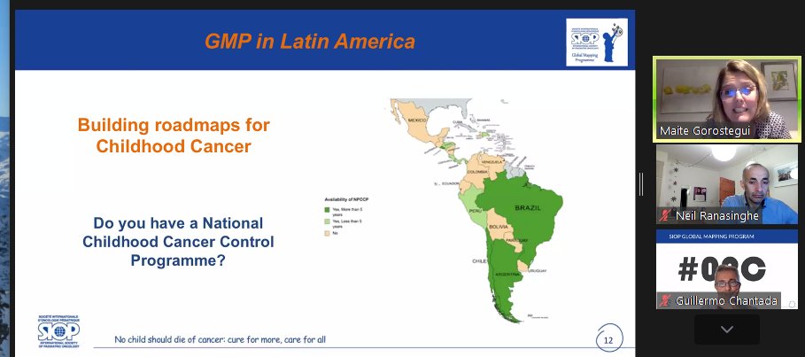 Such a big step forward – Maite Gorostegui describing the progress of the SIOP International Global Mapping program – POINTE