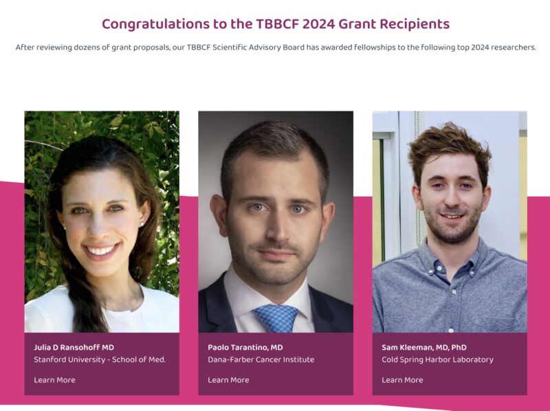 Paolo Tarantino: Honored to be awarded a Terri Brodeur Foundation 2024 Grant