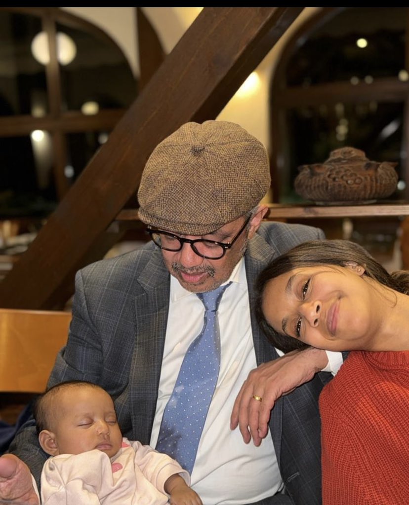 Tedros Adhanom Ghebreyesus: I’m grateful for a peaceful moment with my youngest granddaughter Alaia and my daughter Blen