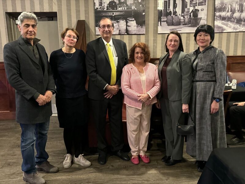 Wafik S. El-Deiry: Grateful this evening for the opportunity to discuss the burden of cancer at an event hosted by Rhode Island Representative Mia Ackerman