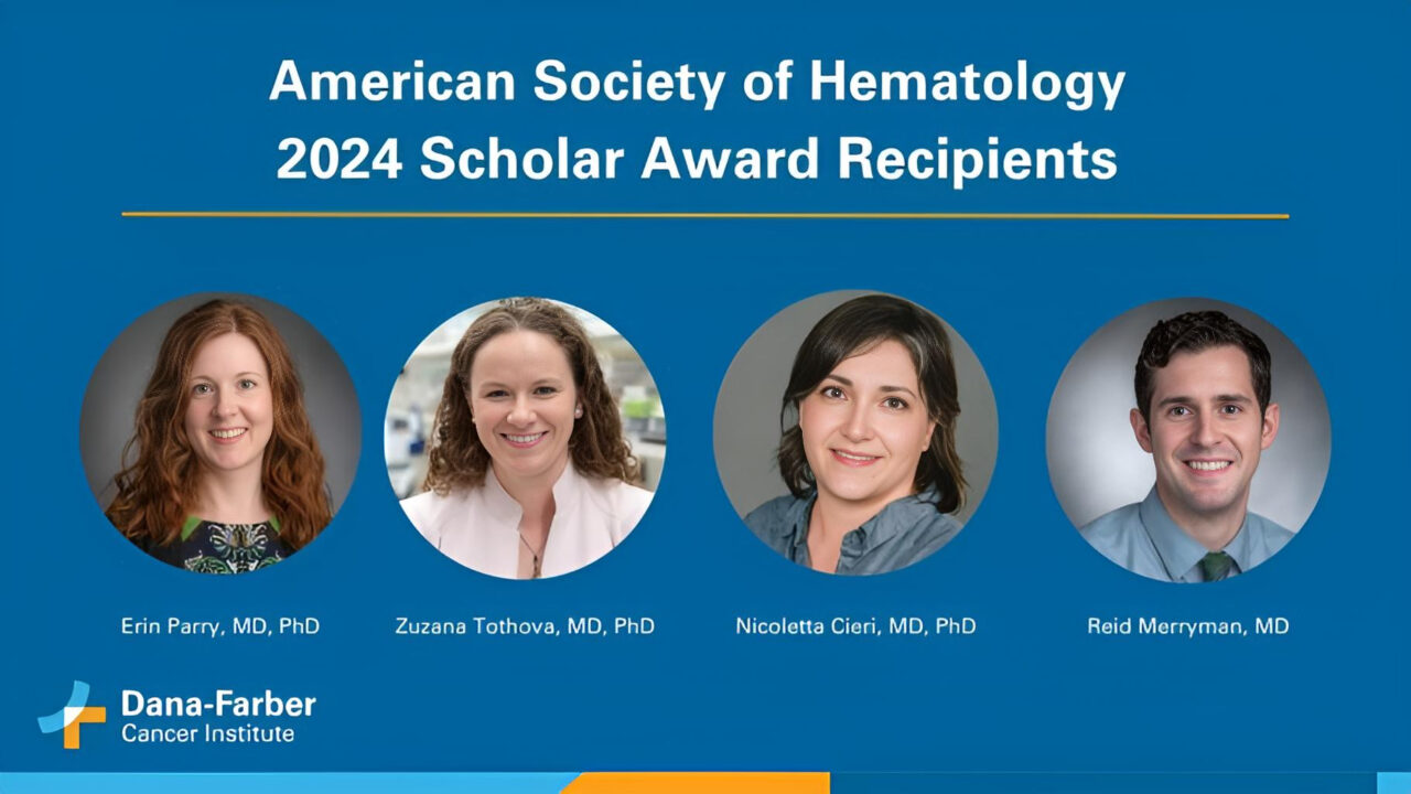 Congratulations to Dana-Farber researchers who are among 36 recipients of the ASH 2024 Scholar Awards – Dana-Farber Cancer Institute