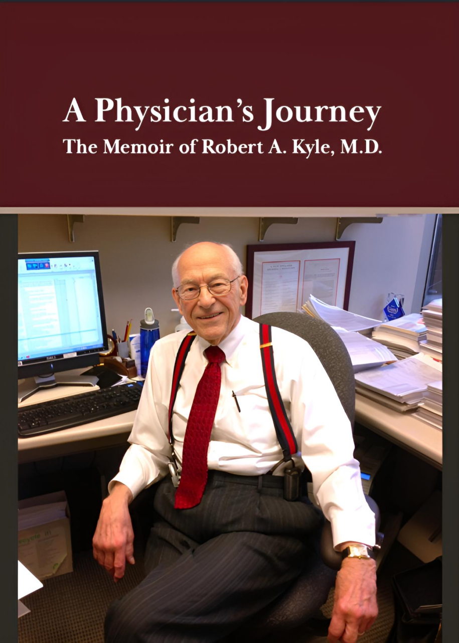David Steensma: Dr. Bob Kyle’s memoir, “A Physician’s Journey”