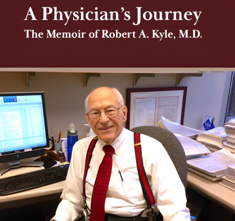 David Steensma: Dr. Bob Kyle’s memoir, “A Physician’s Journey”