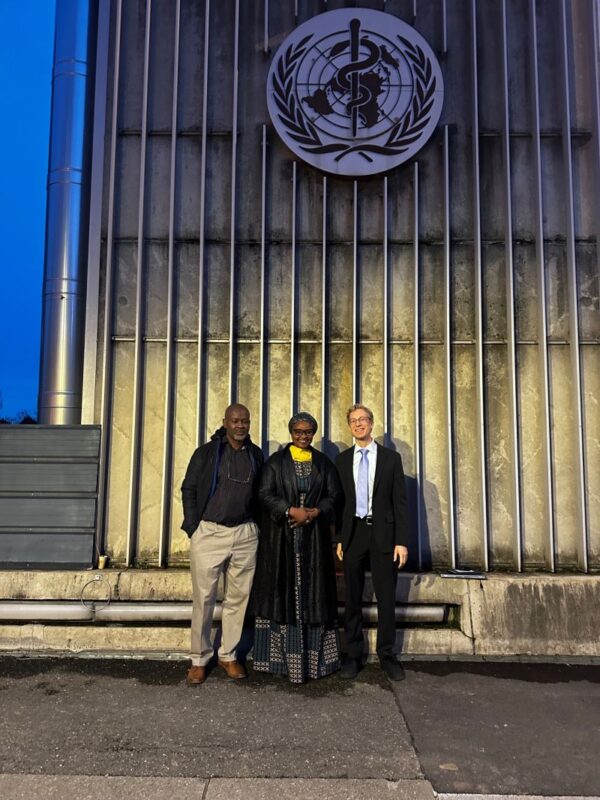 Zainab Shinkafi-Bagudu: A useful evening spent with Prebo and Richard at World Health Organization