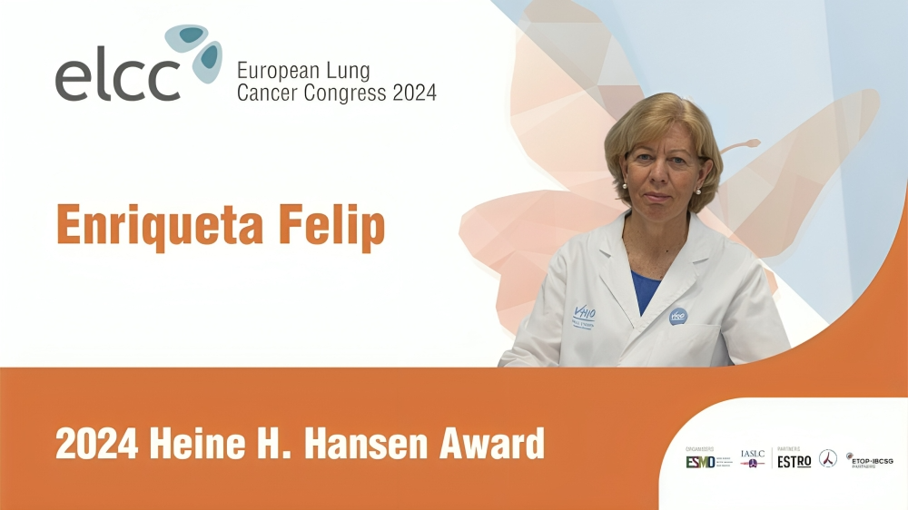 ESMO is pleased to announce that Enriqueta Felip has received the 2024 Heine H. Hansen Award