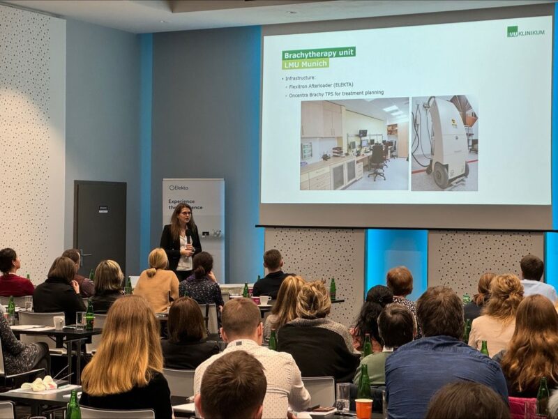 Stefanie Corradini: Honored to speak at the Brachytherapy Symposium in Brno, Czech Republic, hosted by Elekta!