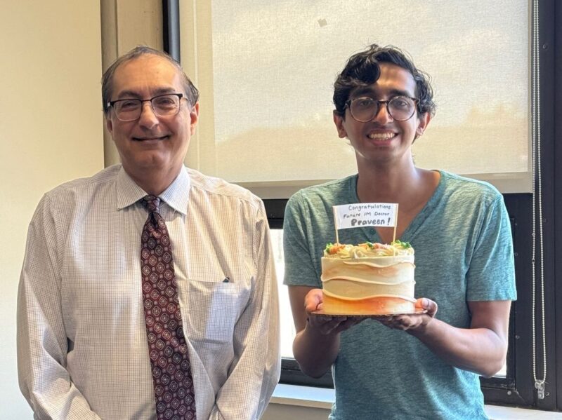Wafik S. El-Deiry: Congratulations to The Warren Alpert Medical School of Brown University senior medical student Praveen Srinivasan for matching at Weill Cornell Medicine internal medicine program