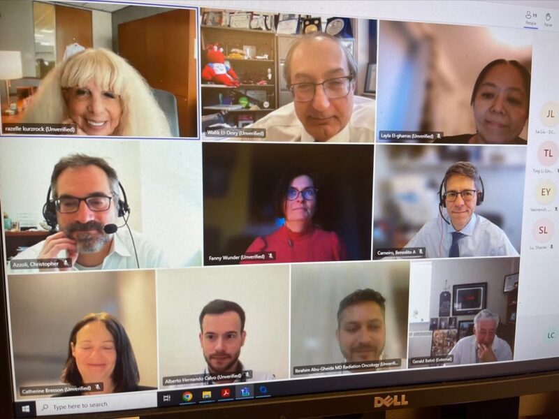 Wafik S. El-Deiry: WIN Consortium in cancer personalized medicine MTB had well over 30 participants