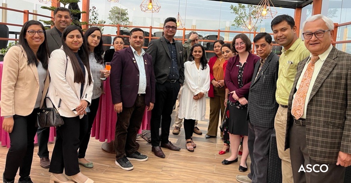 It was wonderful catching up with our IDEA alumni at a reception in Kathmandu, Nepal – ASCO