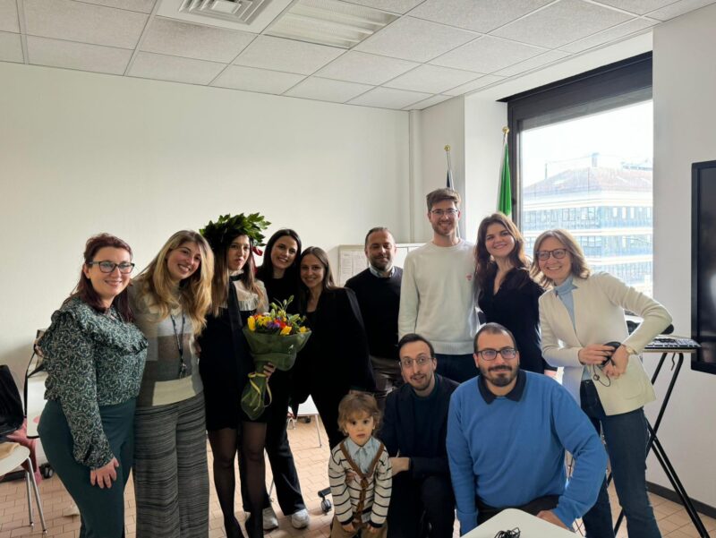 Arsela Prelaj: I defended my PhD thesis with Laude in bioengineering and AI at polimi on multimodal data to predict IO in NSCLC