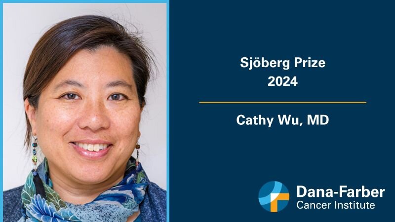 Cathy Wu selected for the prestigious Sjöberg Prize for her pioneering research in personalized cancer vaccines – Dana-Farber Cancer Institute