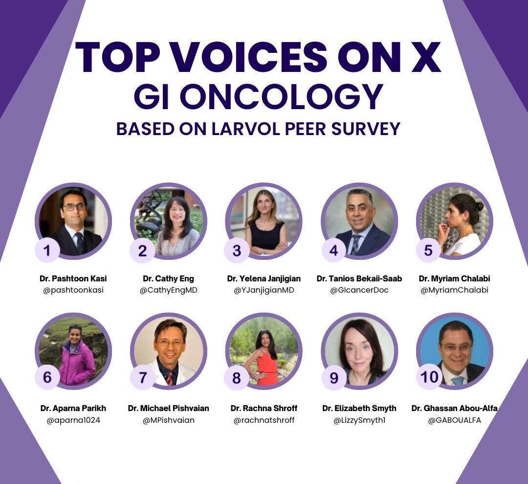 GI Oncology voices that stand out – as selected by peer survey – LARVOL