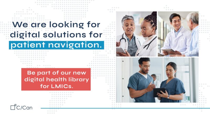 City Cancer Challenge is developing a library of already available digital health resources for LMICs