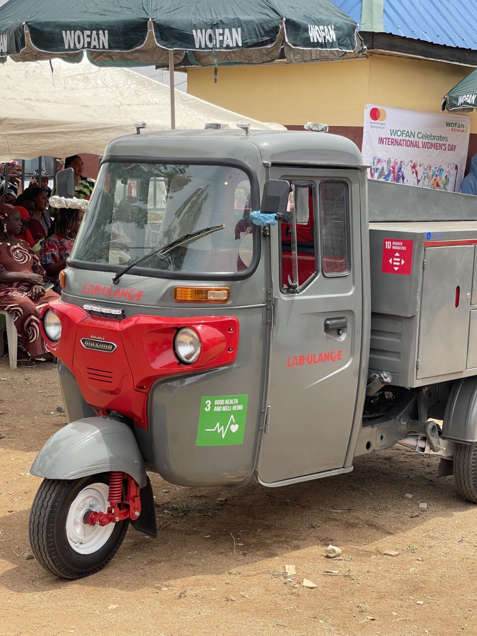 Mukhtasar Malcolm Alkali: Commemorating International Women’s Day, where an NGO generously supported a PHC Facility in Gwarimpa Village, with a customized tricycle to serve as an Ambulance