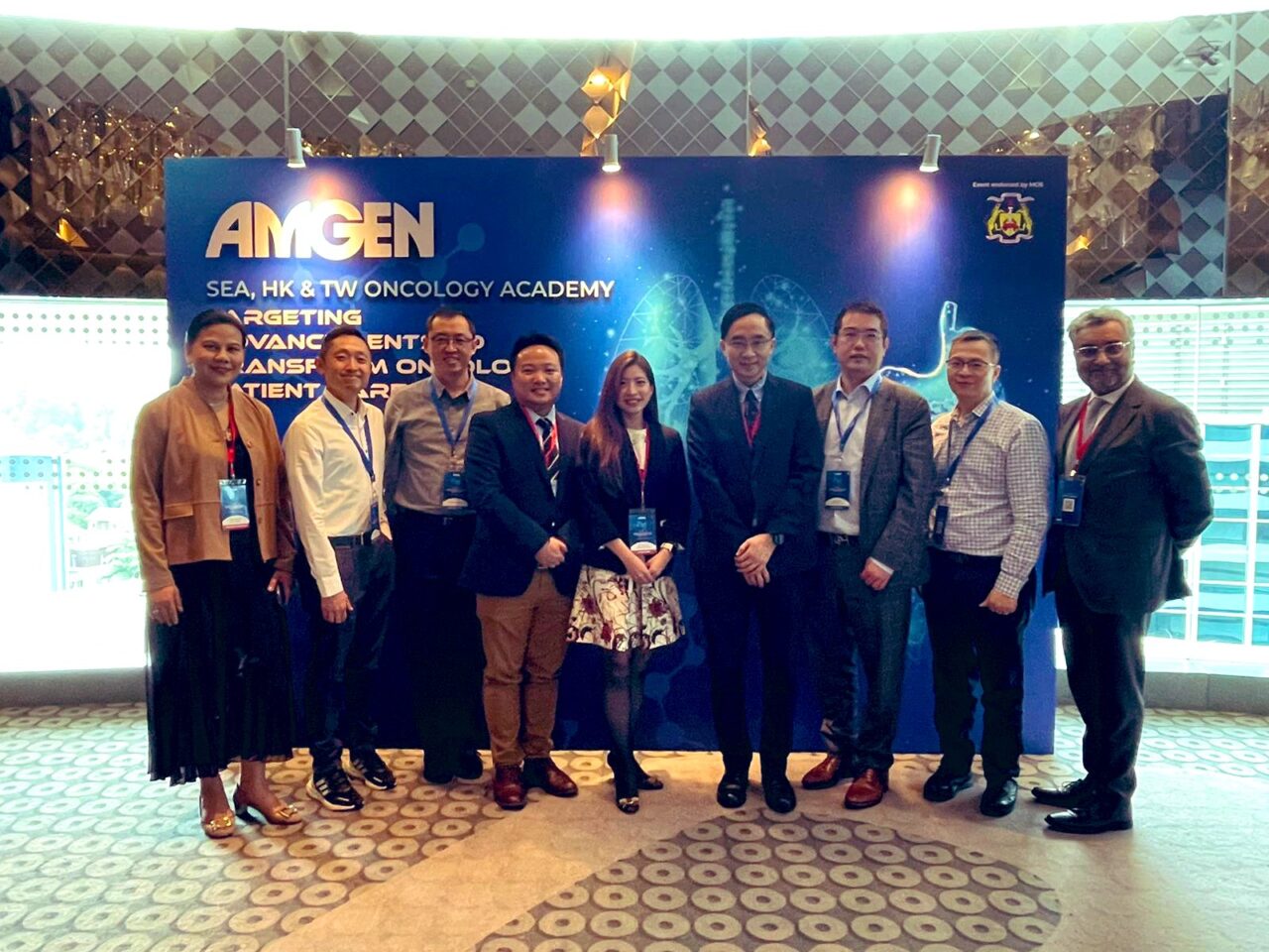 Herbert Loong: A privilege to participate and co-chair an informative event held at Amgen Oncology in Kuala Lumpur