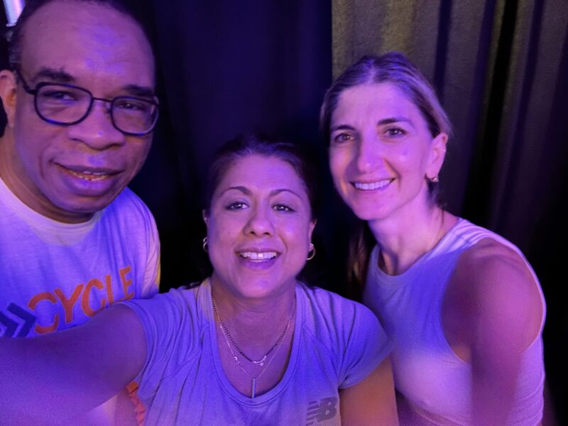 Debyani Chakravarty: Amazing energy at Equinox Bryant Park Cycle for Survival