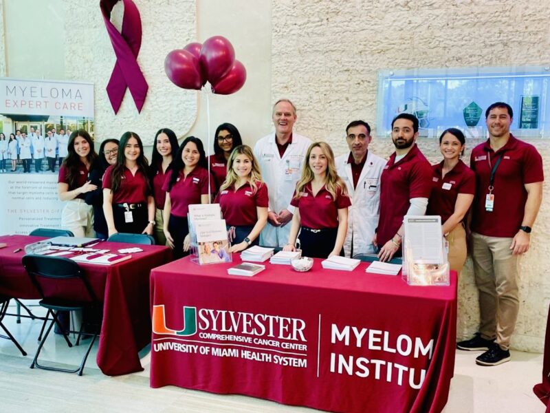 Carl Ola Landgren: We had full program in Coral Gables for Multiple Myeloma Awarness Month