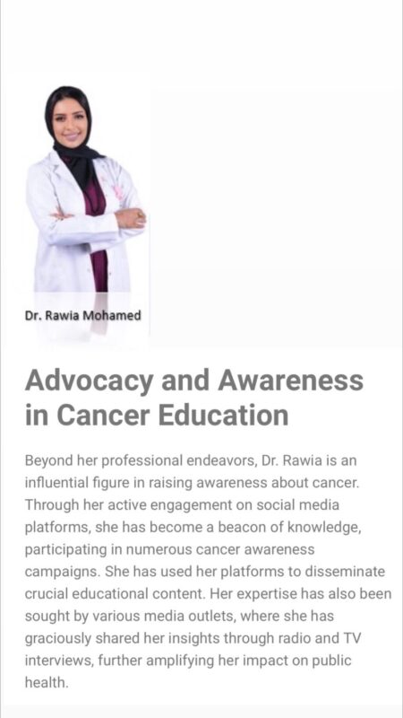 Rawia Mohamed: Let’s be the change we want to see in the world