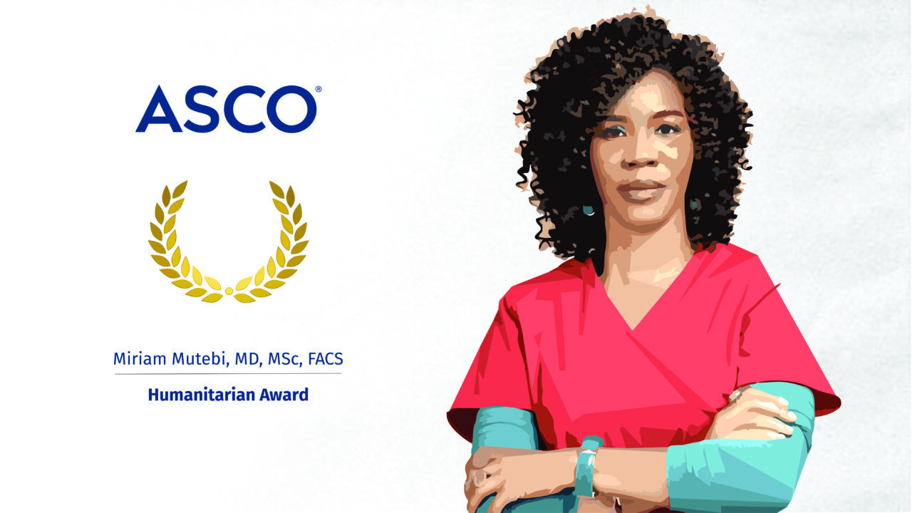 Miriam Mutebi Receives the 2024 ASCO Humanitarian Award